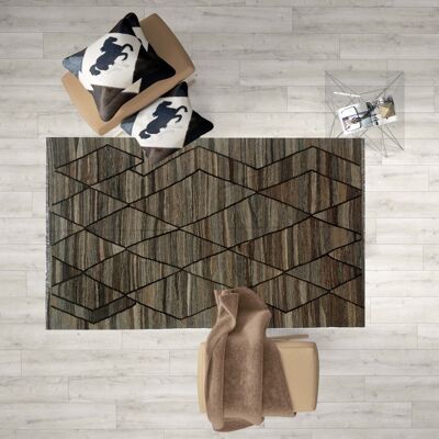 Alfombra Kilim Neutral Ariana Taupe