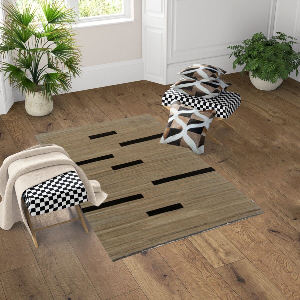 Tappeto Kilim Ariana Domino