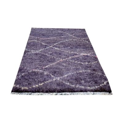 Moroccan Handknotted Soft Bedroom Rug