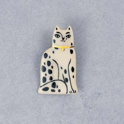 Broche de gato de urraca