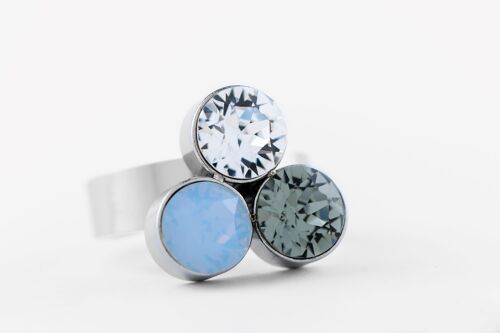 Suzanne's Ring Sky Blue Mix
