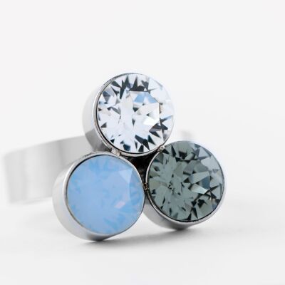 Suzannes Ring Sky Blue Mix