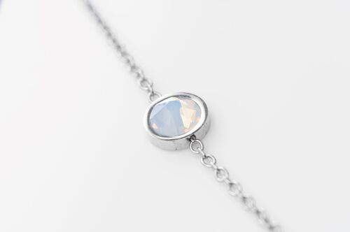 Inge's Bracelet Opal White