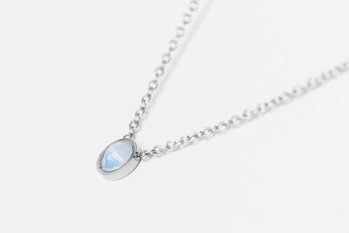 Inge's Necklace Opal White