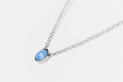 Inge's Necklace Opal Blue