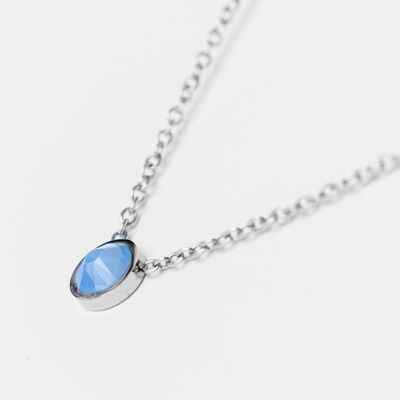 Inge's Necklace Opal Blue