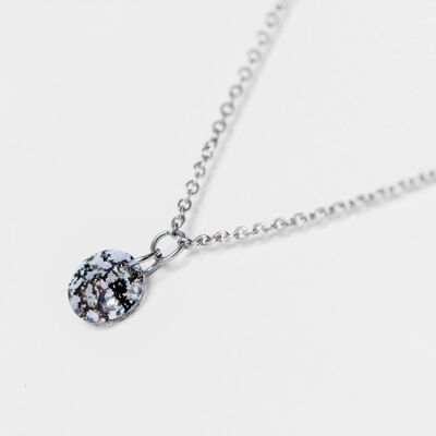 Tanja's Necklace Clear Black