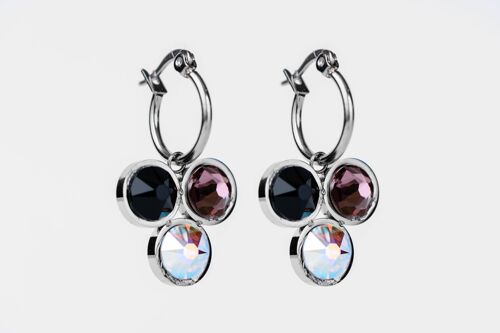 Suzanne's Earrings Black Mix