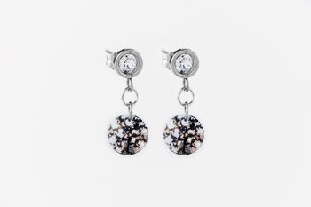 Boucles d'Oreilles de Tanja Noir Clair