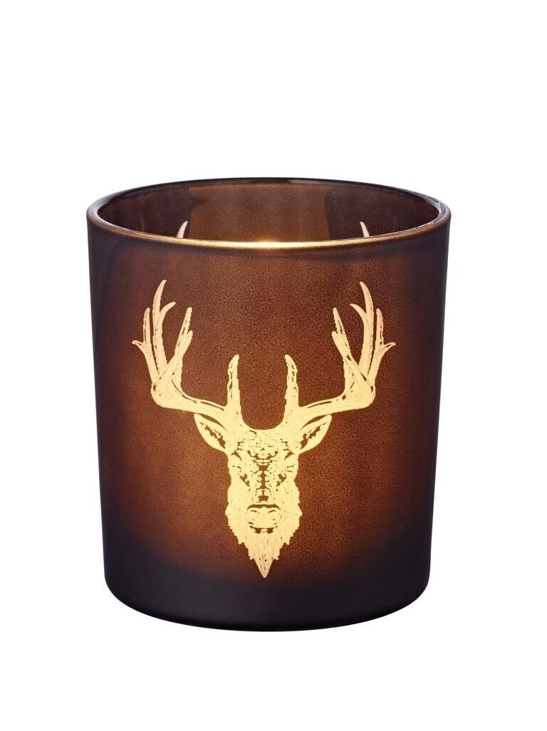 Windlicht Alex matt-schwarz H 8 cm