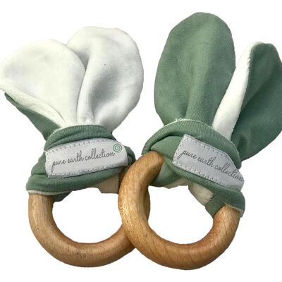 Bush Baby Teethers, pack of 2 - Emerald Green