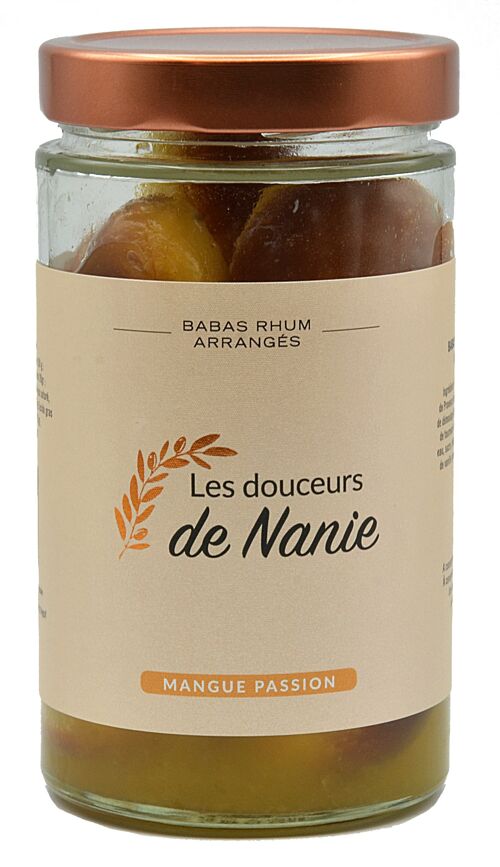 Baba Au Rhum Mangue-Passion 15pièces-DN