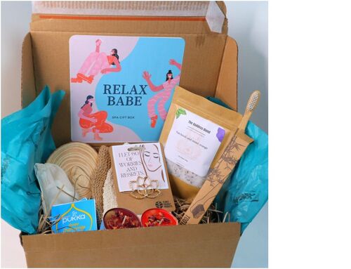 relax babe gift box