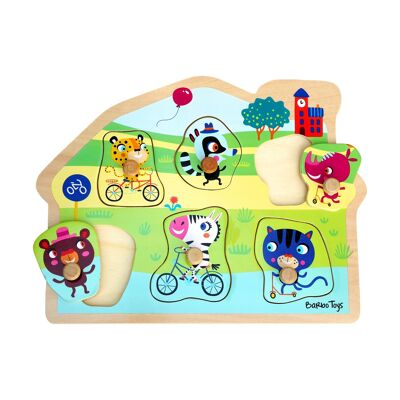 Little Bright Ones - Puzzle en bois - Jouer