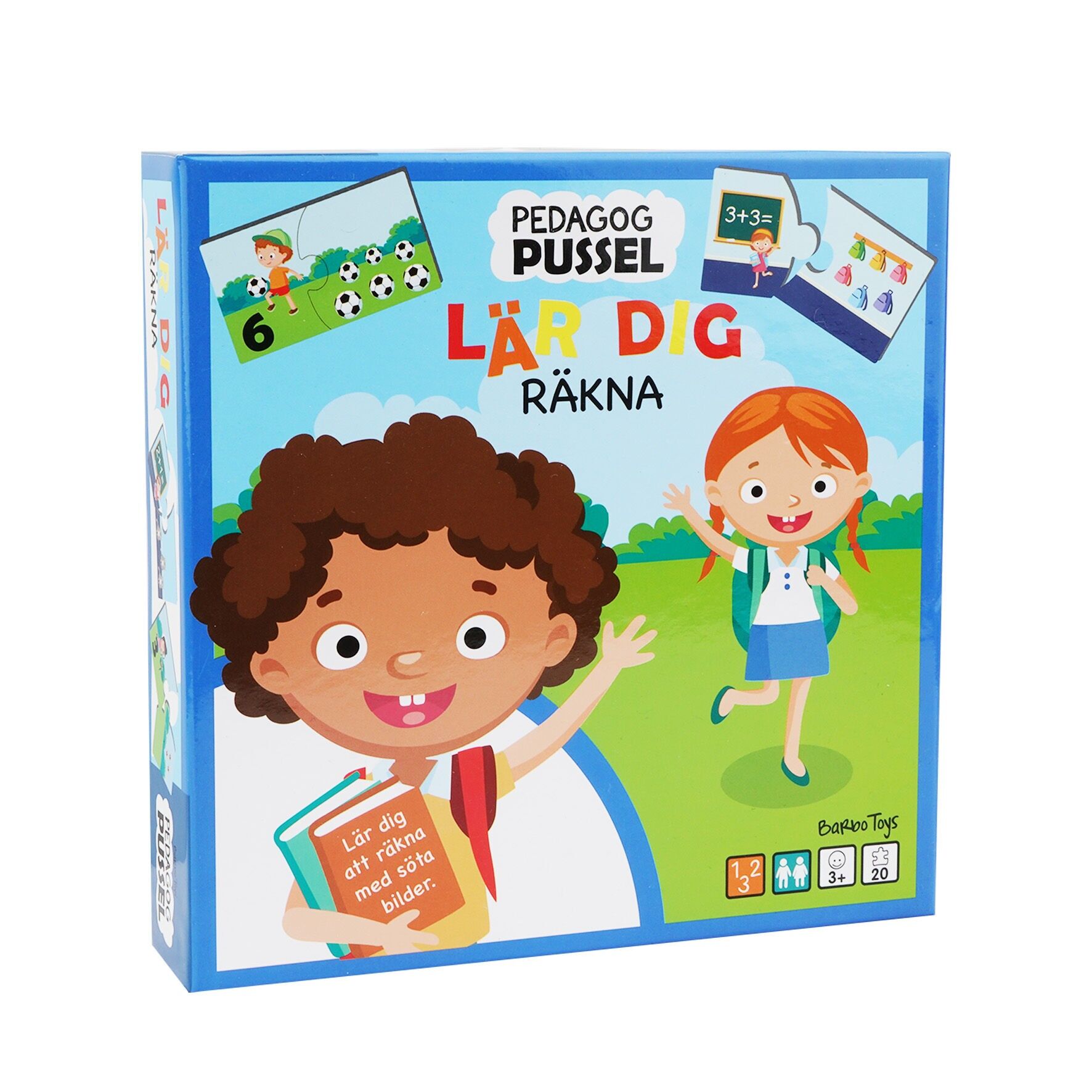 Pussel Pedagog - Lär sig Räkna