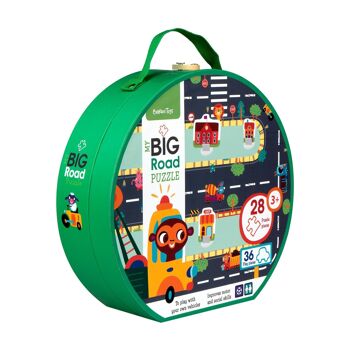 My BIG Road Puzzle Valise 2