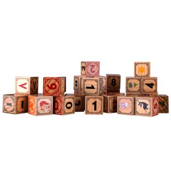 Blocs d'alphabet en bois Moomin 5