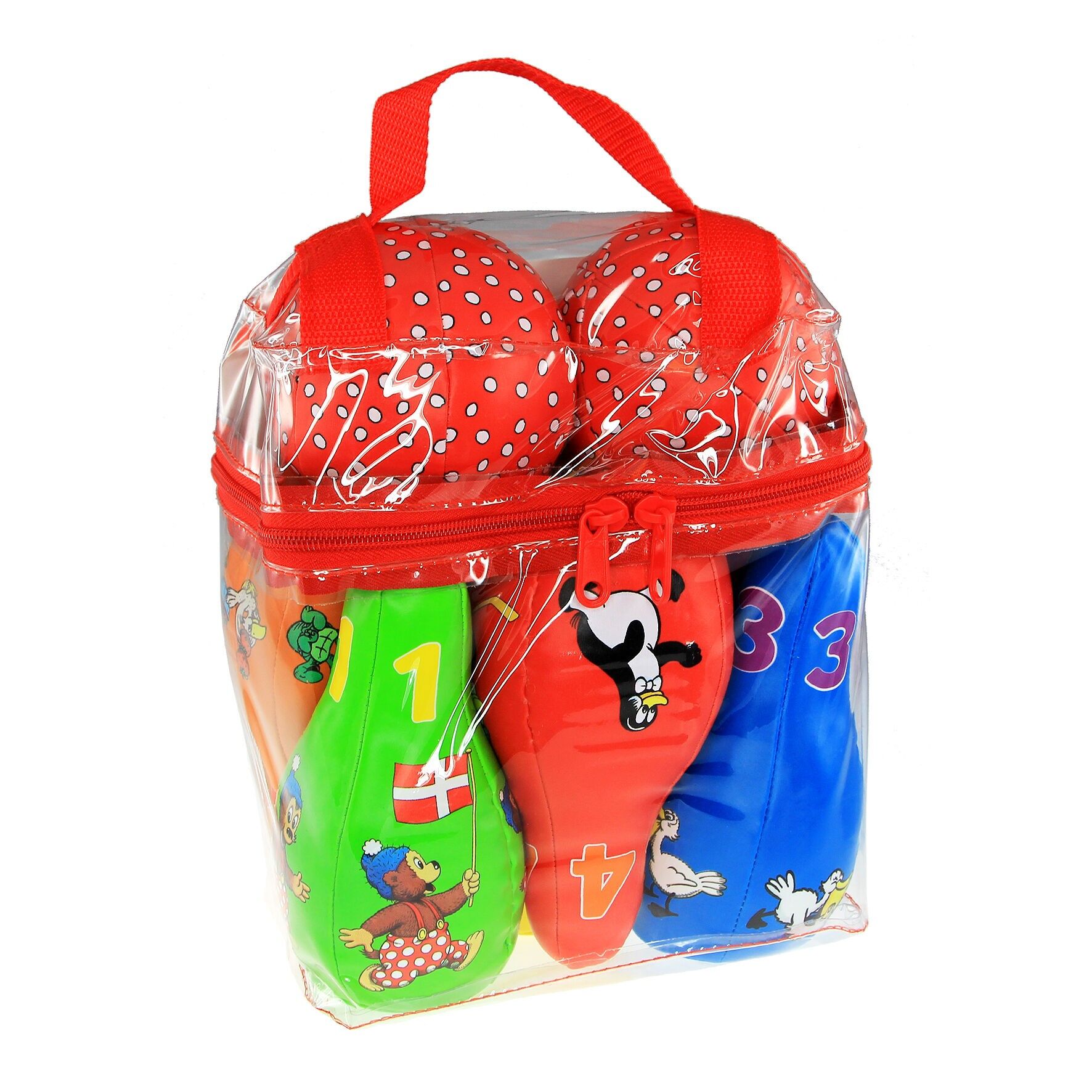 Rasmus Klump - Soft Bowling Set