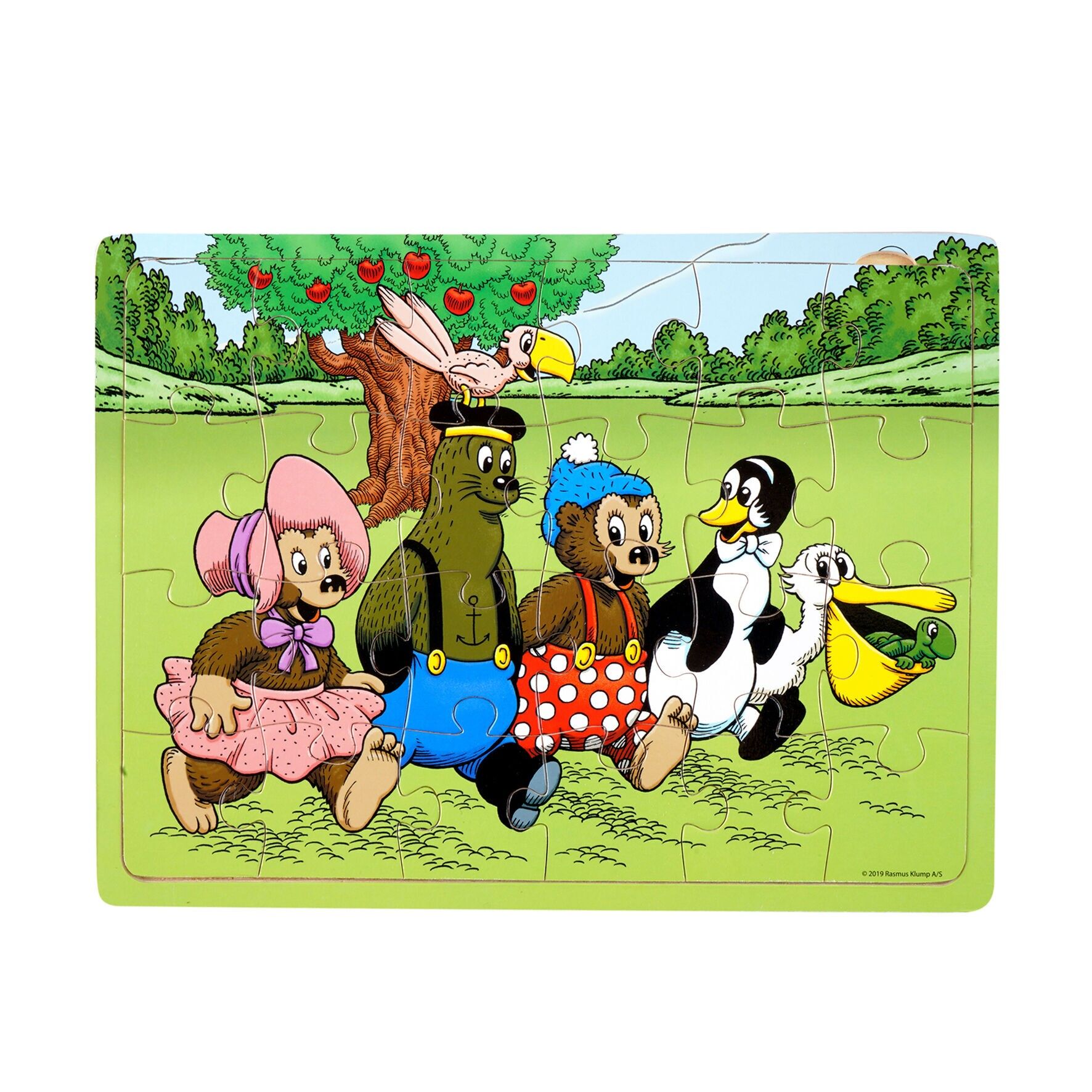 Rasmus Klump - Holzpuzzles - Freunde