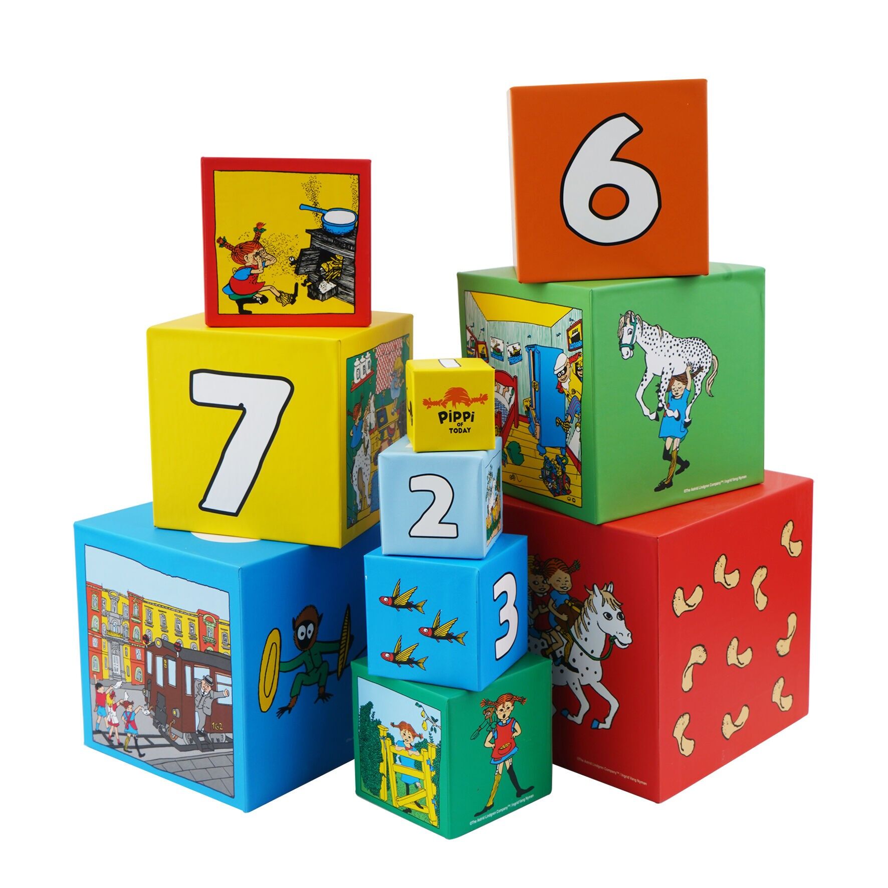 Cubetti impilabili Pippi
