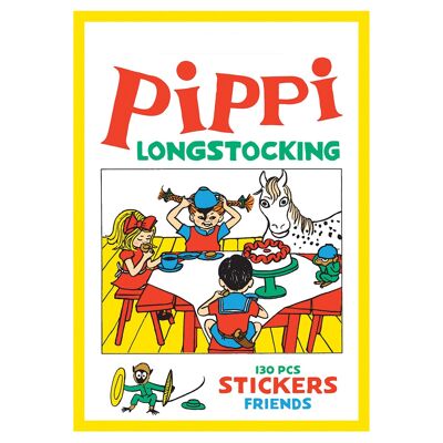 Pegatinas Pippi - Amigos