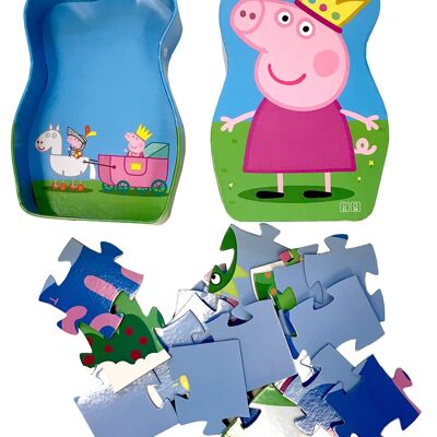 Peppa Pig Deko-Puzzle - Prinzessin