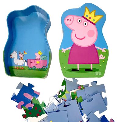 Peppa Pig Deko-Puzzle - Prinzessin