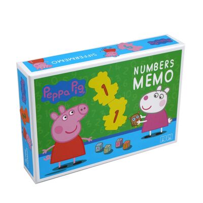 Peppa Pig - Zahlen Memo