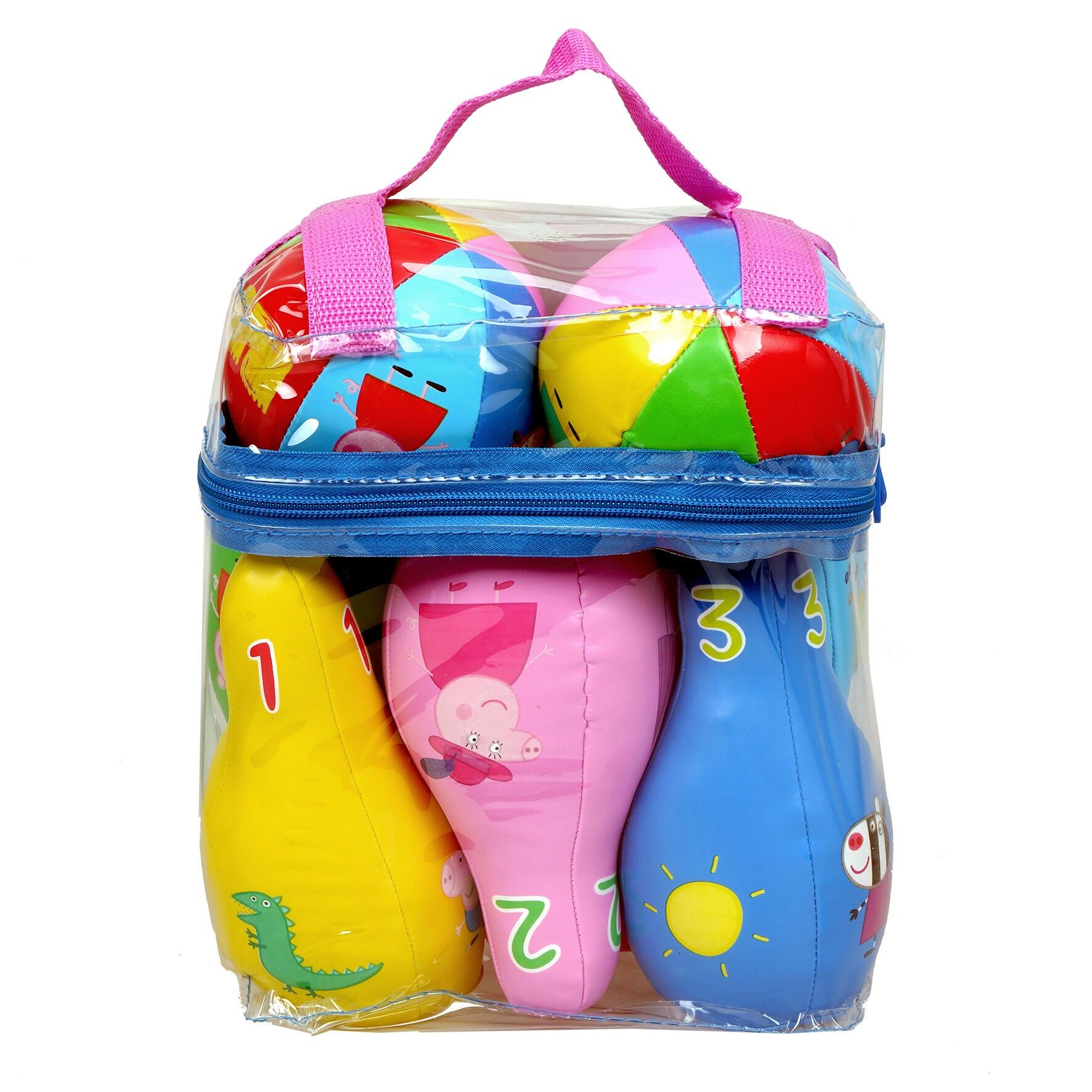 Peppa Pig - Soft Bowling Set