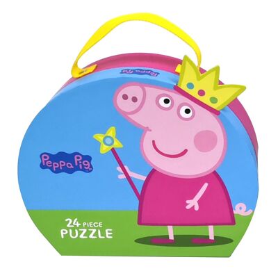 Peppa Pig - Valise Puzzle - Peppa Princess