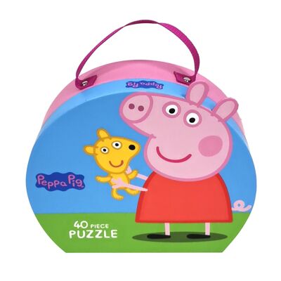 Peppa Pig - Puzzle-Koffer - Peppa Teddy