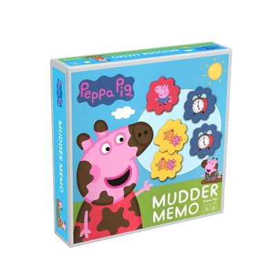 Peppa Pig - Giochi quadrati - Memo del fango