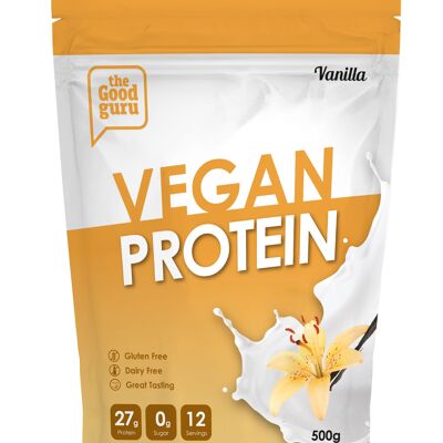 Busta da 500 g di proteine ​​vegane alla vaniglia