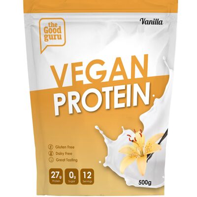 Veganer Protein-Vanille-500-g-Beutel