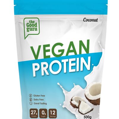 Busta da 500 g di proteine ​​vegane al cocco