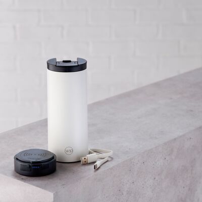 White Oxford, Travel Cup with power bank