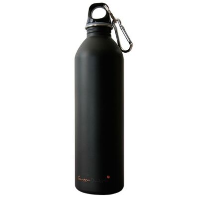 Greendutch Bottiglia in Acciaio Inox 600ml - Nero Opaco