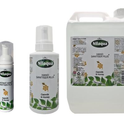 Nilaqua Desinfectante Sin Alcohol - Leche de Avena y Miel 55ml