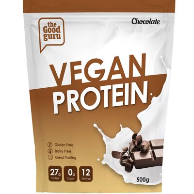 Vegane Proteinschokolade, 500 g Beutel