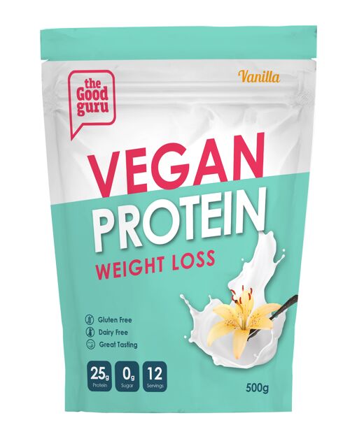Vegan Protein Weight Loss Vanilla 500gm Bag
