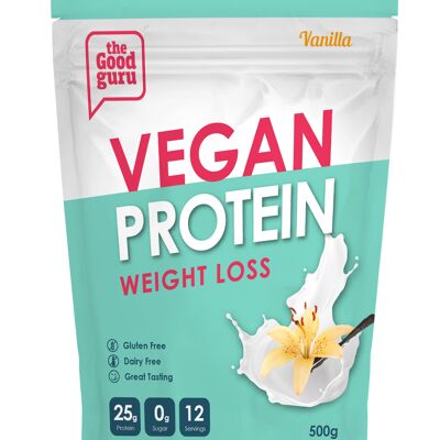 Busta da 500 g di proteine ​​vegane per dimagrire alla vaniglia