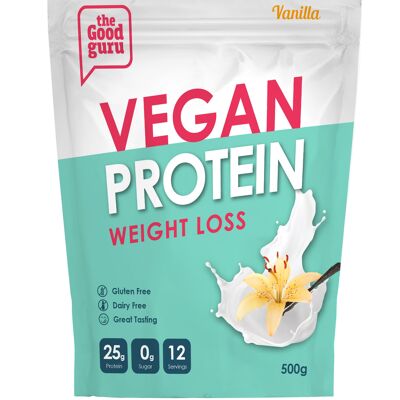 Veganes Protein zur Gewichtsreduktion, Vanille, 500 g Beutel