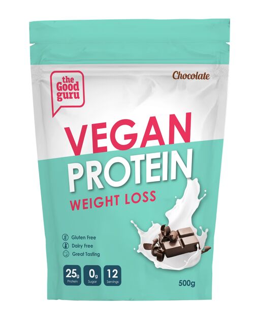 Vegan Protein Weight Loss Chocolate 500gm Bag