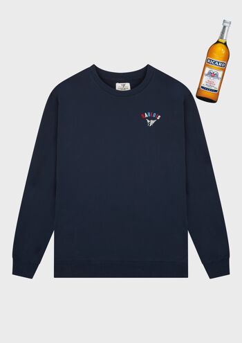 Sweat Gaulois Logo - Marine 1