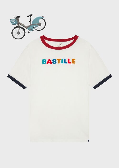 T-shirt Bastille - Blanc