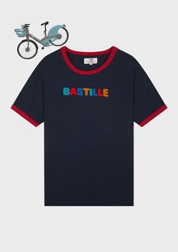 T-shirt Bastille - Marine 1