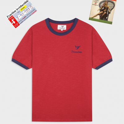 T-Shirt mit irreduziblem Logo - Rot