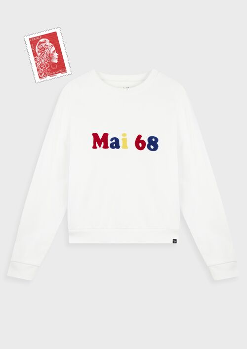 Sweat Mai 68 - Ambiance - Blanc