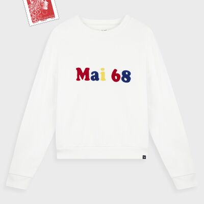 Sudadera Mai 68 - Ambiente - Blanco