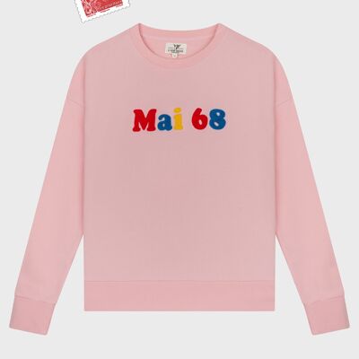 Sudadera Mai 68 - Rosa